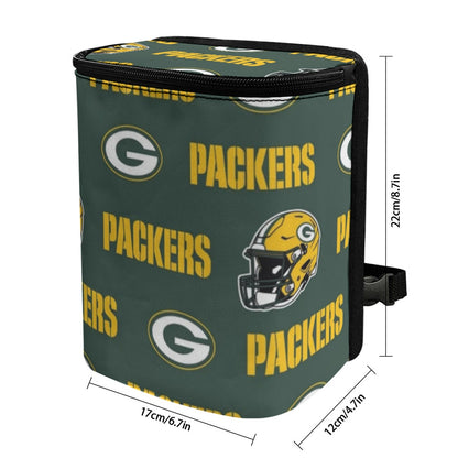 Green Bay Football Game Day Car Hanging Trash Bin