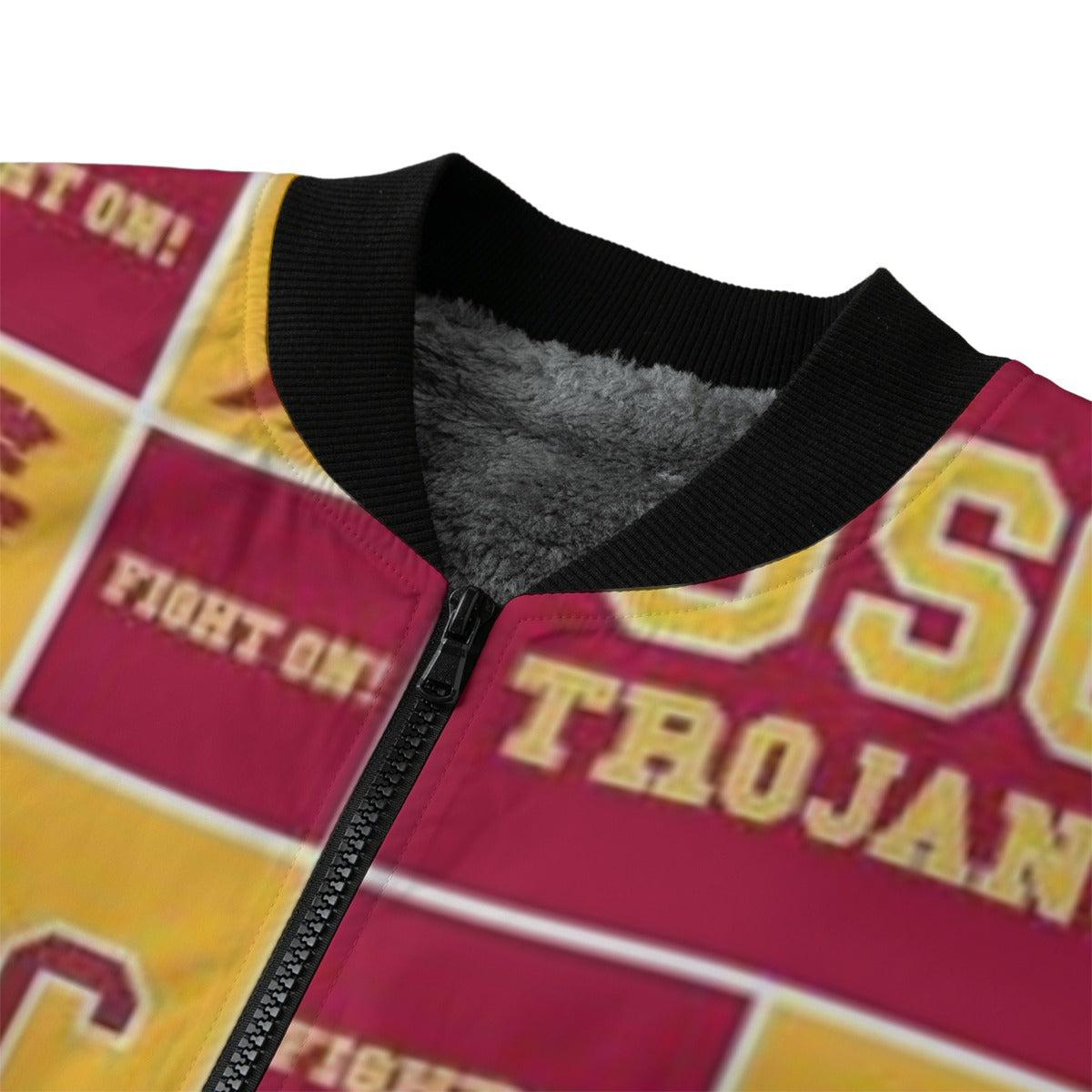 Urban Legend California Trojans Fleece Bomber Jacket