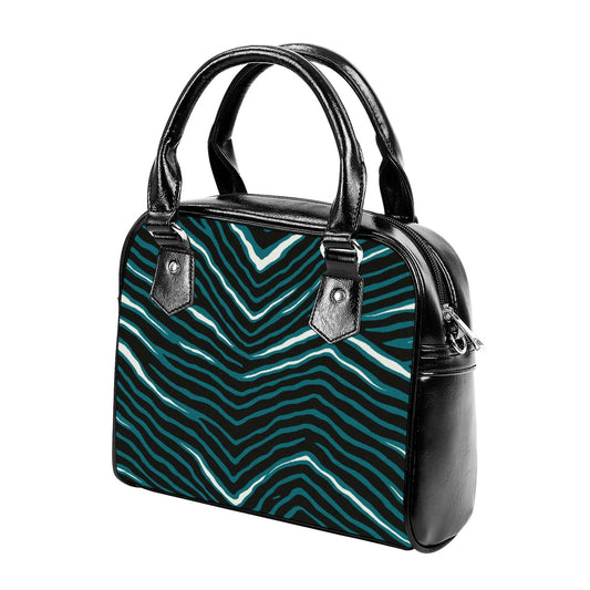 Philadelphia Football Game Day Handbag With Single Shoulder Strap