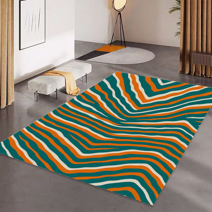 Miami Football Game Day Foldable Rectangular Floor Mat