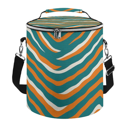 Miami Football Game Day Insulated Cylinder Cooler Bag