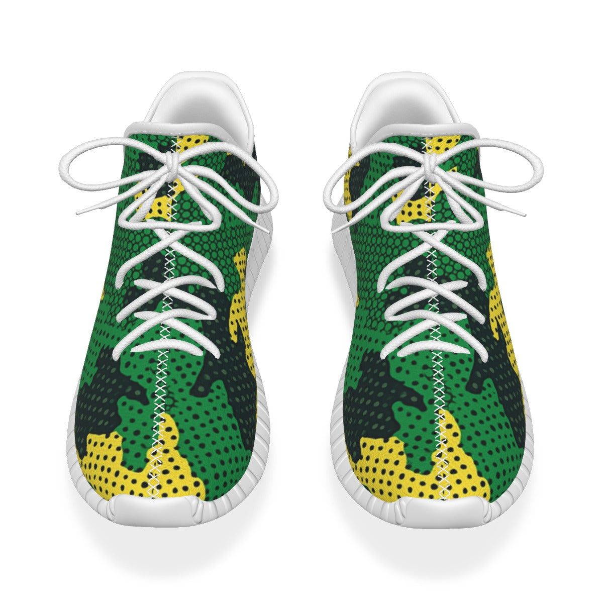 Urban Legend Oregon Ducks Green Yellow White Camo Coconut Sneakers Shoes