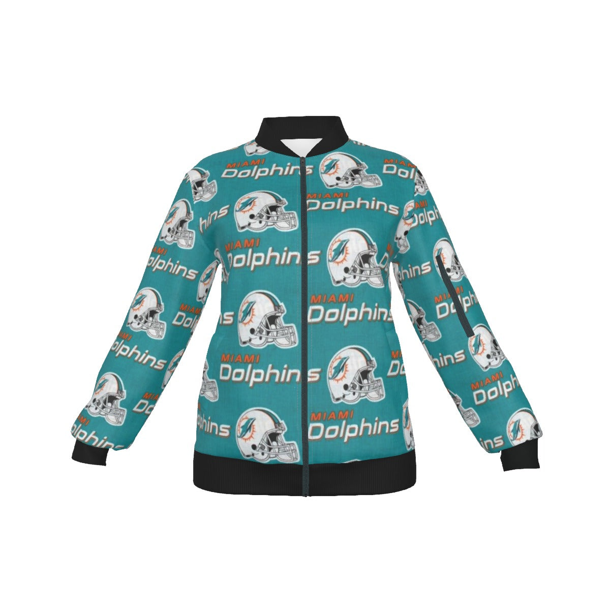 Miami Football Game Day All-Over Print Women's Jacket