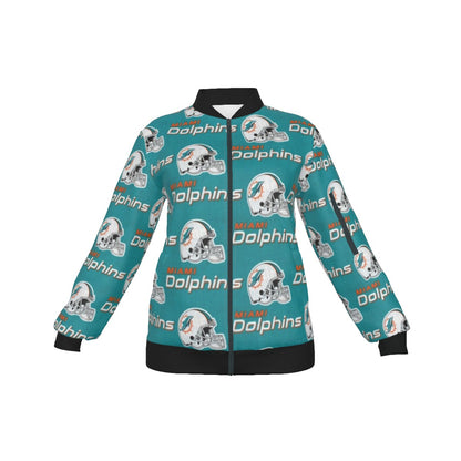 Miami Football Game Day All-Over Print Women's Jacket