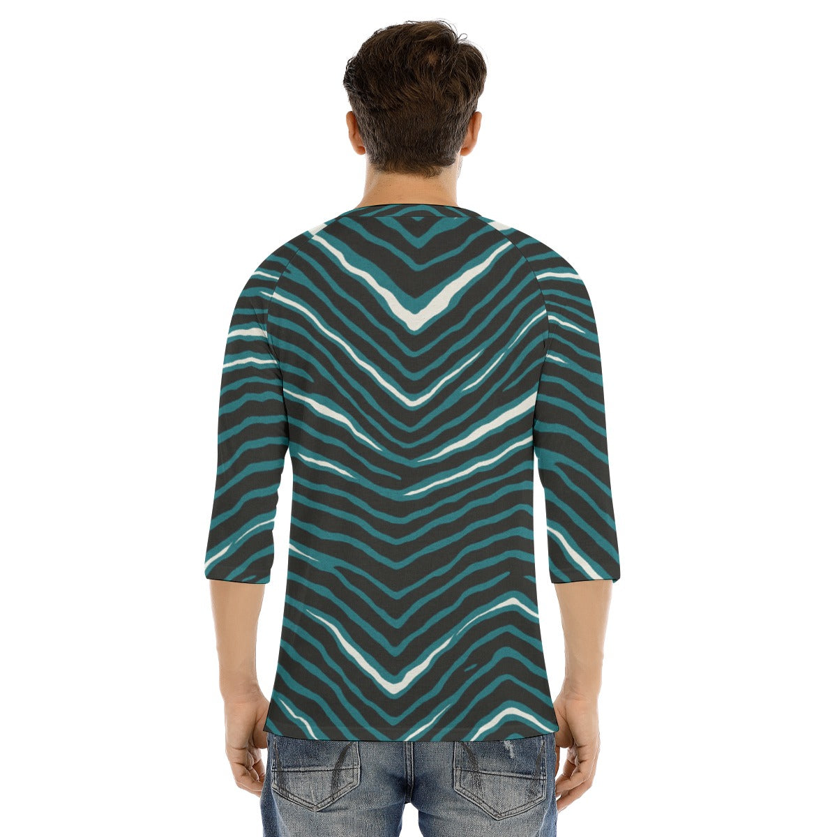 Philadelphia Football Game Day All-Over Print Men's Bracelet Sleeve T-shirt With Button Closure