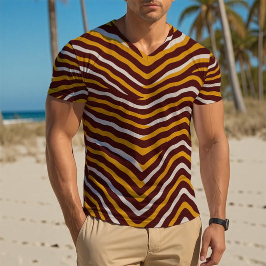 Washington Commanders Men's V-Neck T-Shirt