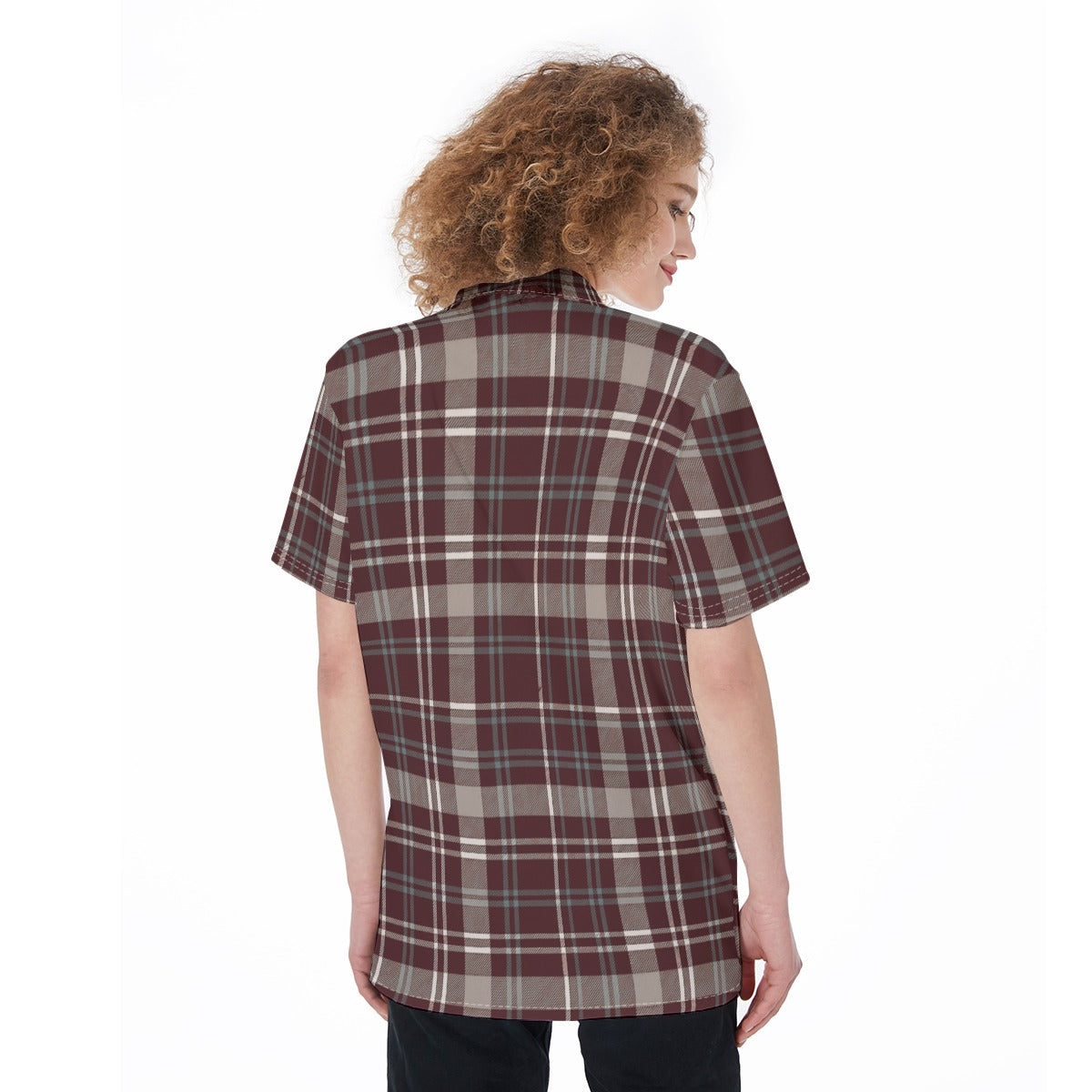 Texas Tartan Plaid A&M - Aggies Women's Shirt