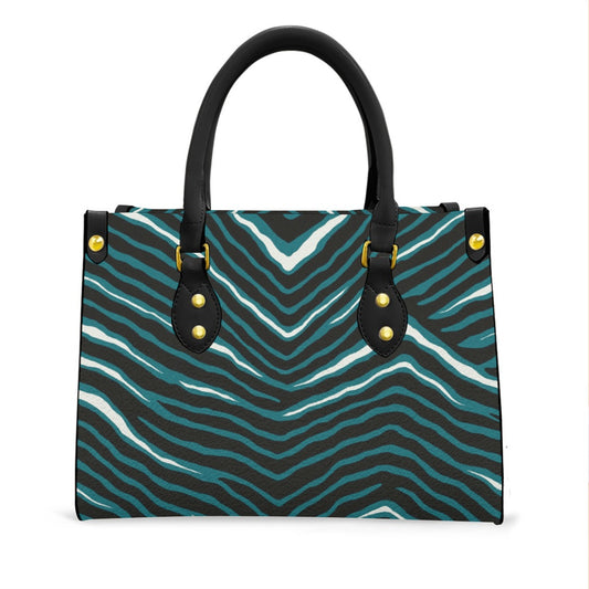 Philadelphia Football Game Day Women's Tote Bag With Black Handle