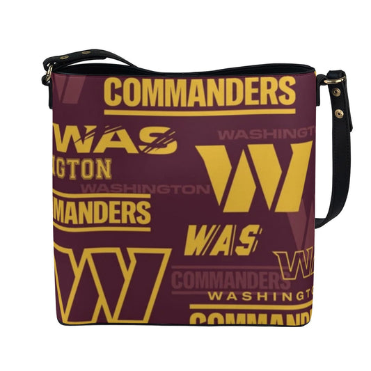 Washington Commanders Minimalist Square Crossbody Bucket Bag