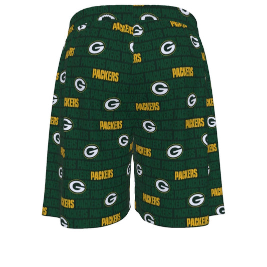 Green Bay Football Game Day All-Over Print Men's Mesh Shorts