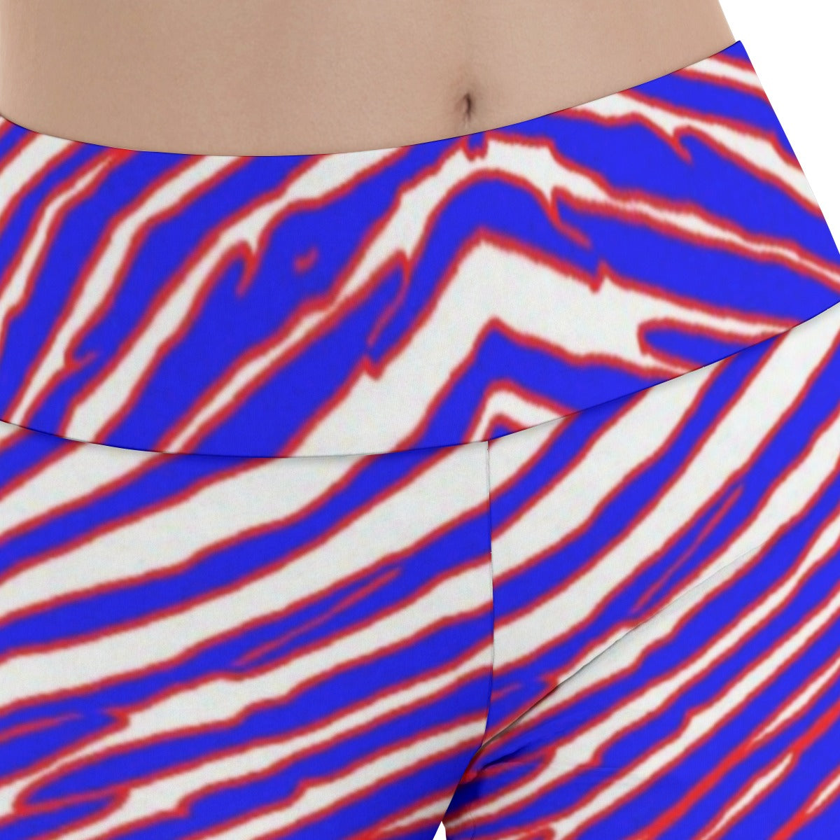 Buffalo Bills Zubaz Women's Reversible High-Waisted Yoga Pants