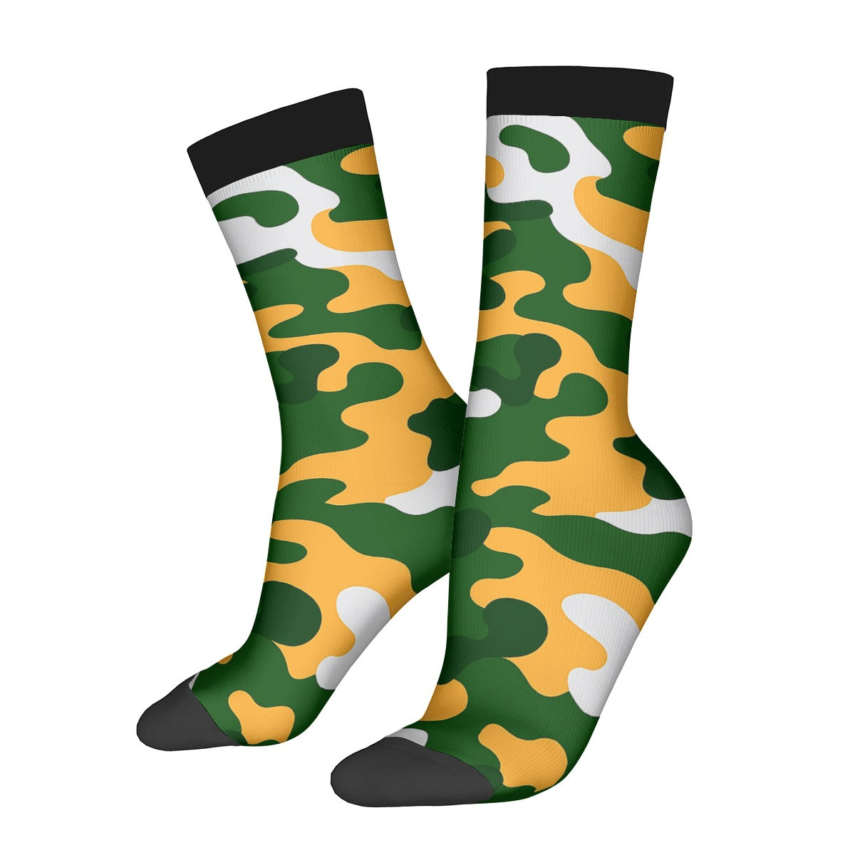 Green Bay Football Game Day Contrast Color Socks For the USA