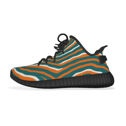 Miami Football Game Day All-Over Print Men's Coconut Shoes