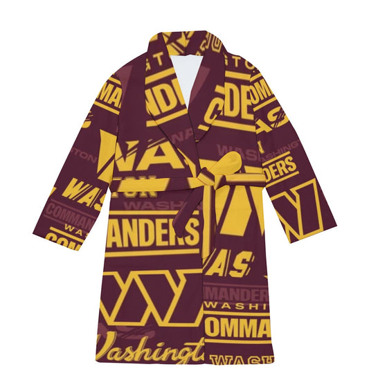 Washington Commanders Men's Borg Fleece Robe