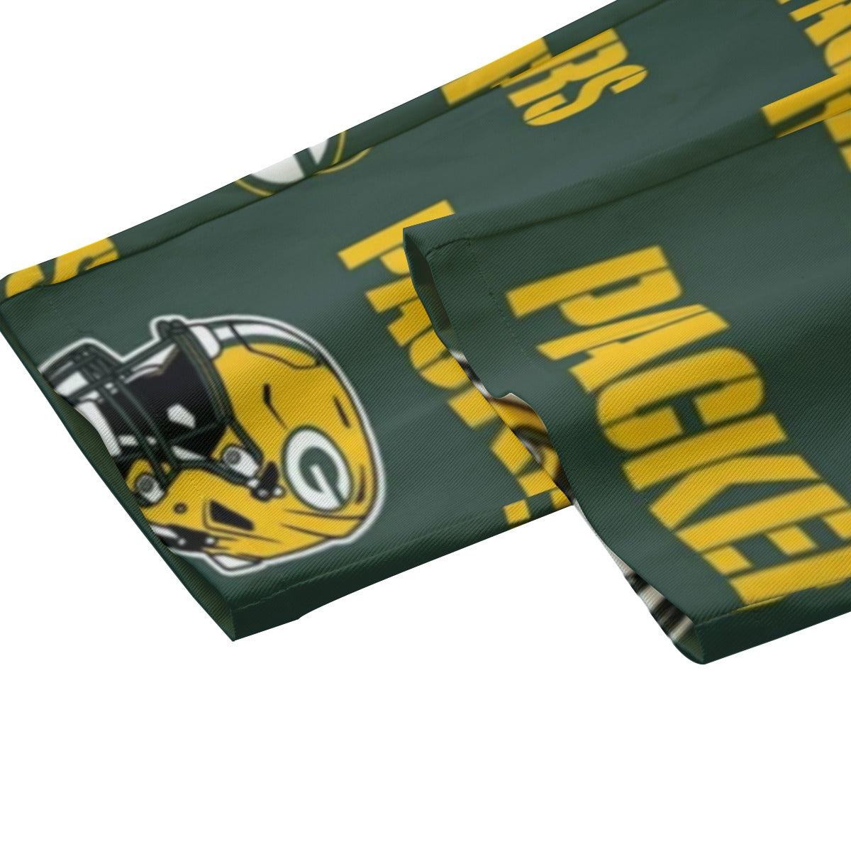 Green Bay Football Game Day All-Over Print Unisex Straight Casual Pants | 245GSM Cotton