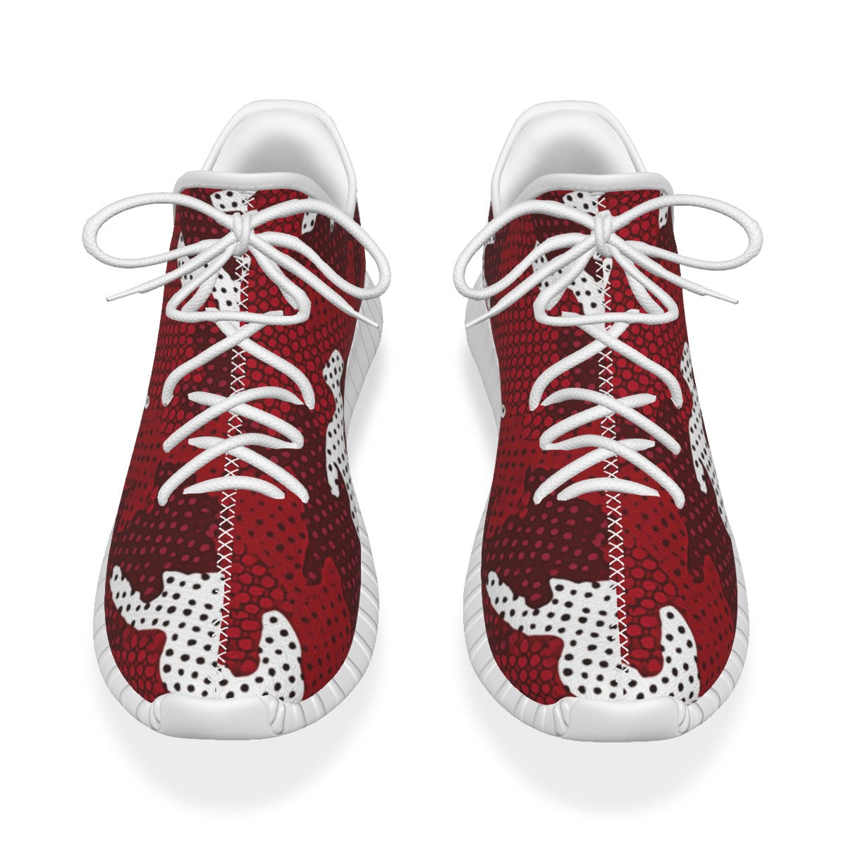 Urban Legend Oklahoma Sooners Crimson Cream White Camo Coconut Sneakers Shoes