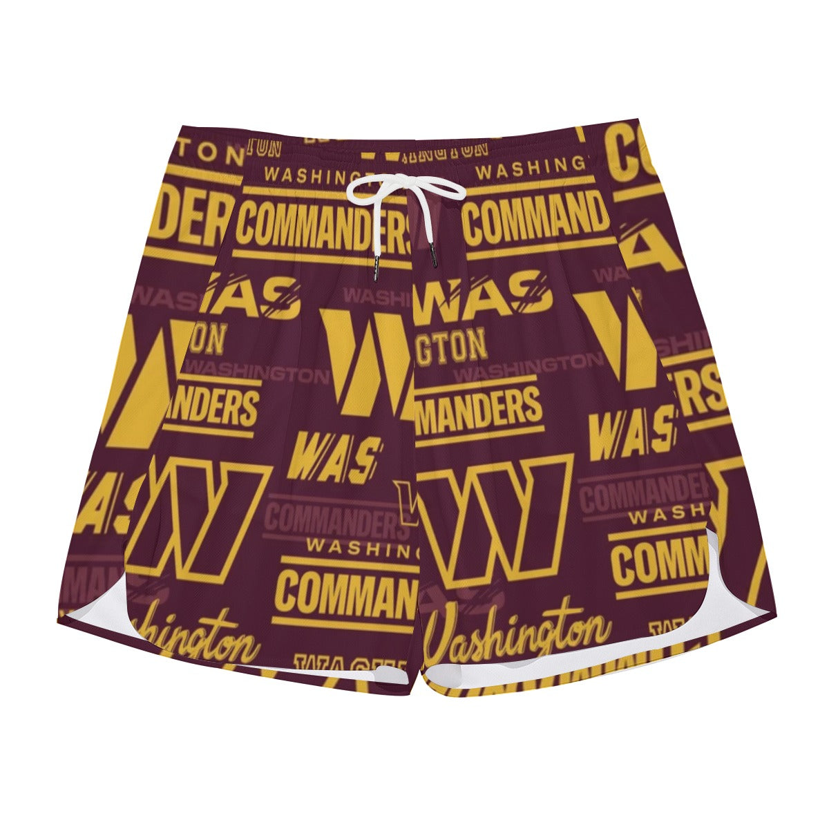 Washington Commanders Men's Side Split Running Sport Shorts