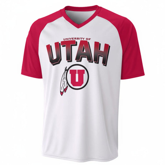 Utah - Utes V-Neck Short Sleeve T-Shirt