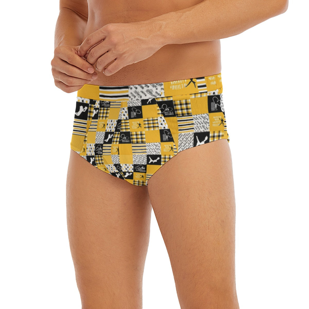 Pittsburgh Steelers All-Over Print Men's Triangle Low-rise Underwear