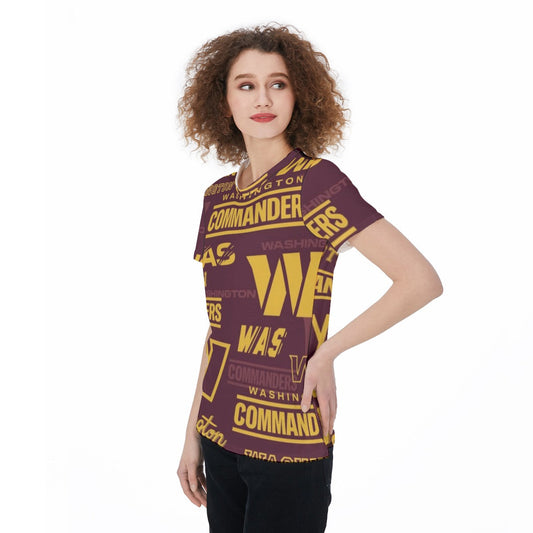 Washington Commanders Round Neck T-Shirt
