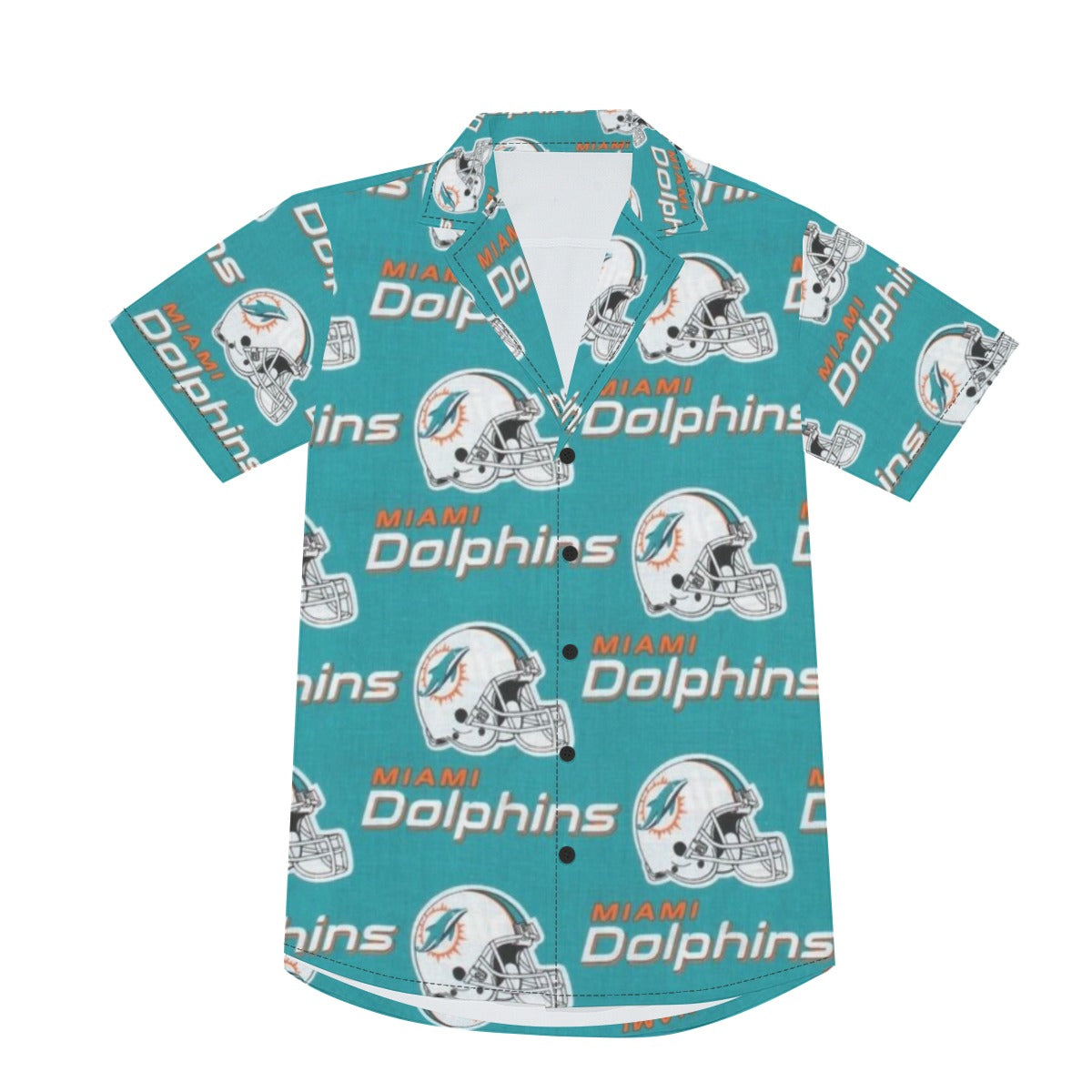 Miami Football Game Day All-Over Print Men's Deep V-neck Short Sleeve T-shirt