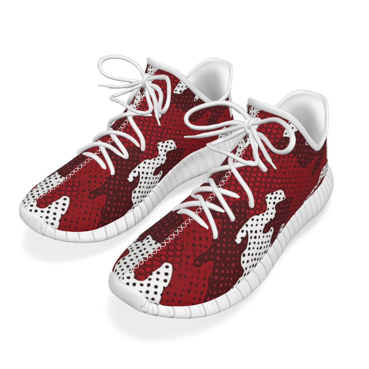 Urban Legend Oklahoma Sooners Crimson Cream White Camo Coconut Sneakers Shoes