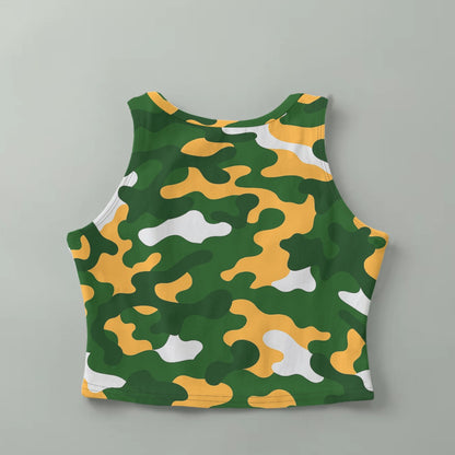 Green Bay Football Game Day All-Over Print High-Stretch Short Women's Tank Top