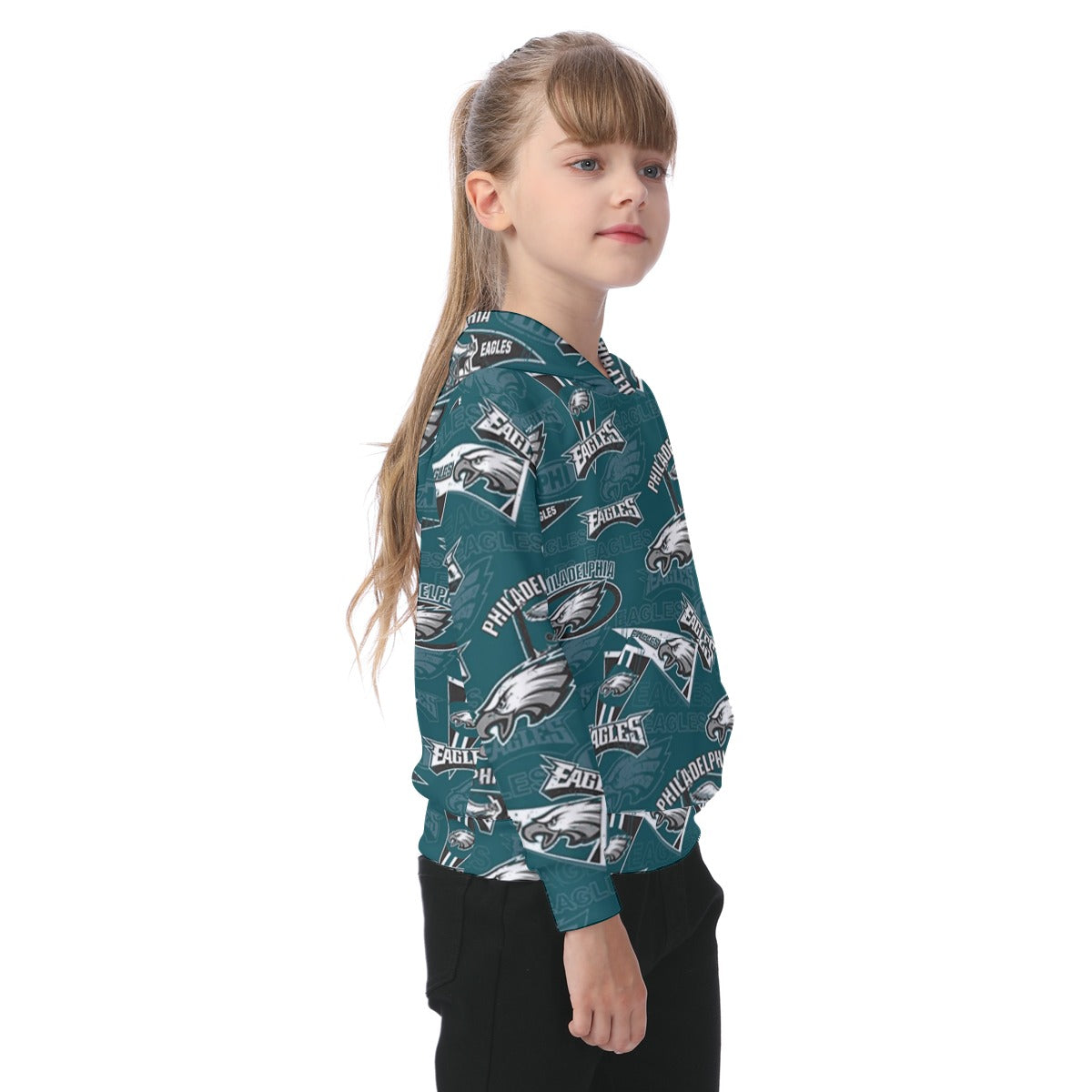 Philadelphia Football Game Day All-Over Print Kid's Heavy Fleece Hoodie