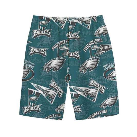 Philadelphia Football Game Day All-Over Print Unisex Short Pants | 310GSM Cotton