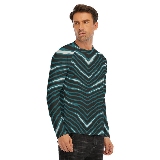 Philadelphia Football Game Day All-Over Print Men's Long Sleeve Tight surf clothing