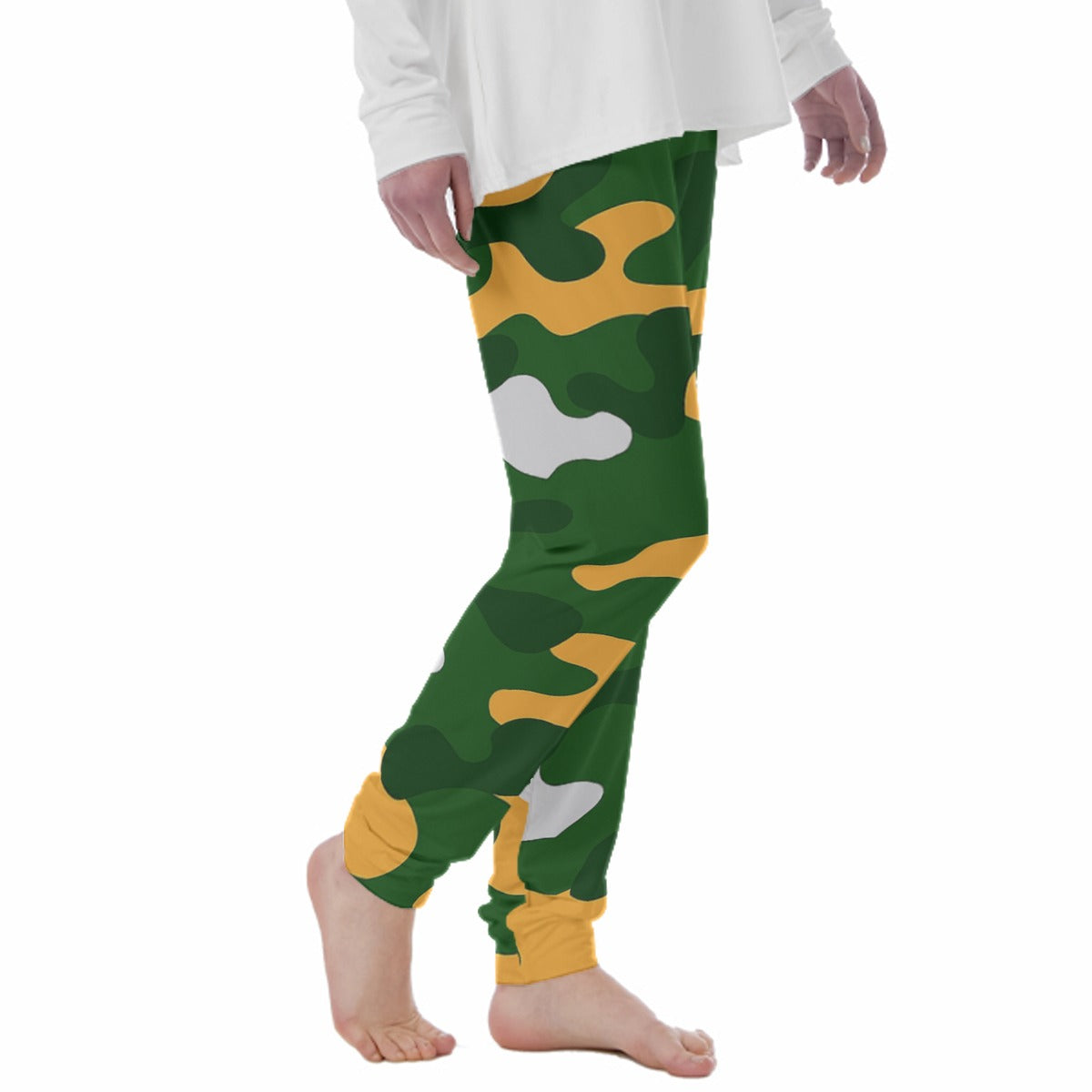 Green Bay Football Game Day All-Over Print Women's Pajama Pants|180GSM