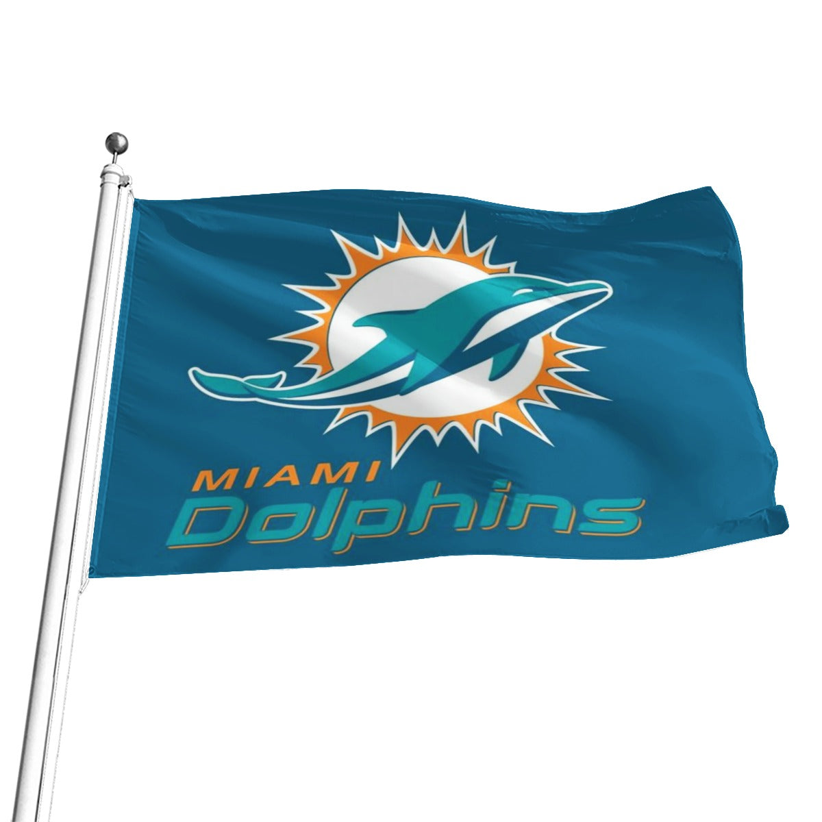 Miami Football Game Day All-Over Print Flag