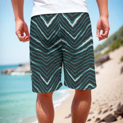 Philadelphia Football Game Day All-Over Print Men's Cargo Shorts