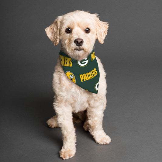 Green Bay Football Game Day All-Over Print Pet's Scarf
