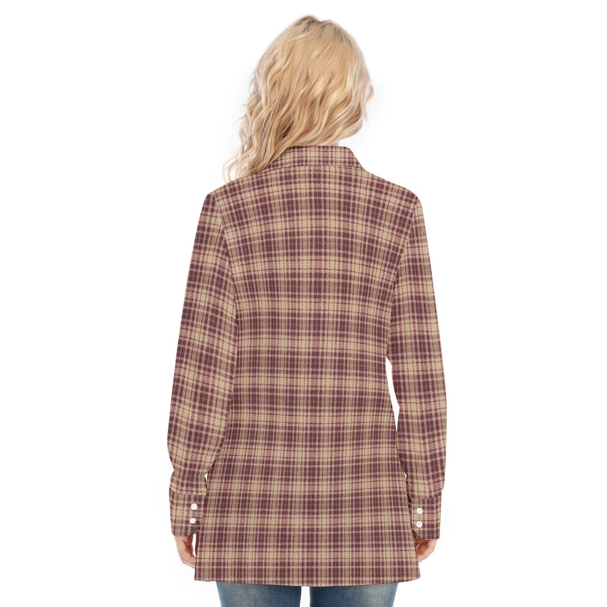 Florida Seminoles tartan Women's Long Shirt