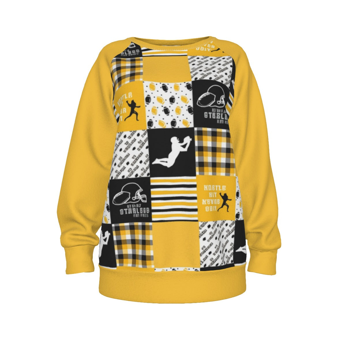 All-Over Print Women's Raglan Sleeve Sweatshirt