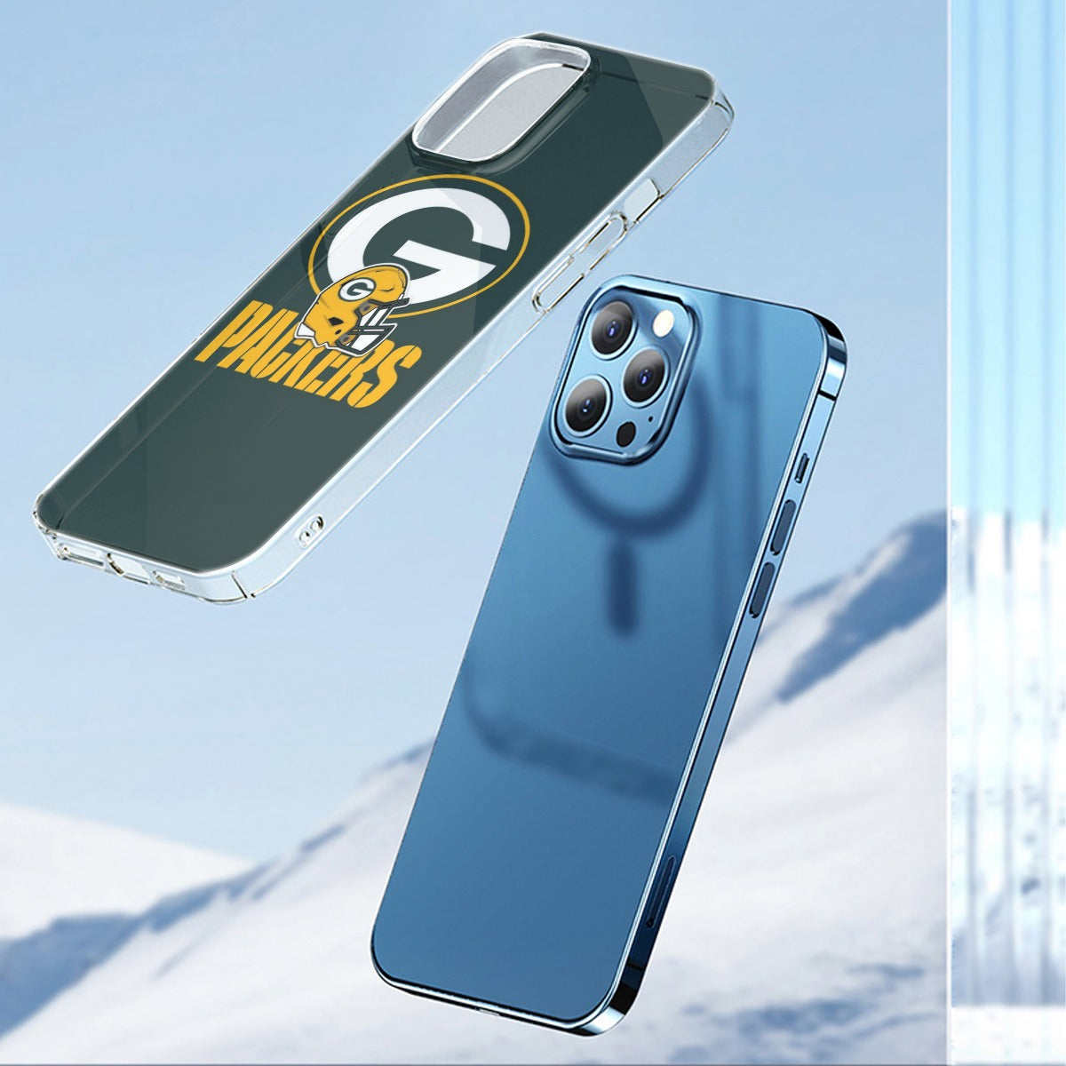 Green Bay Football Game Day iPhone 14 15 Series Mobile Phone Case | TPU