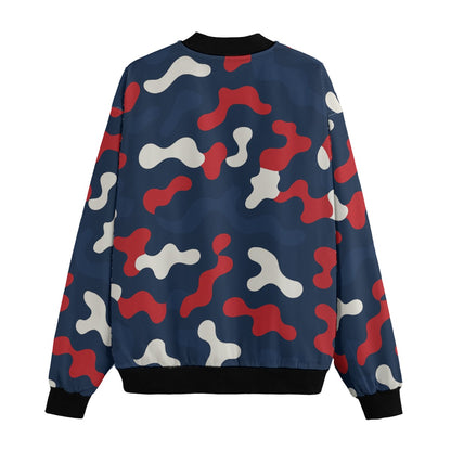 Urban Legend New England Patriots camo Fleece Bomber Jacket