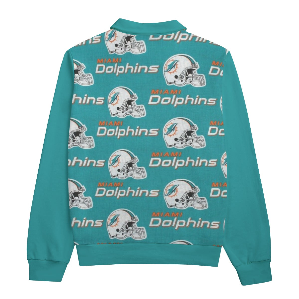 Miami Football Game Day All-Over Print Unisex Lapel Sweatshirt | 310GSM Cotton