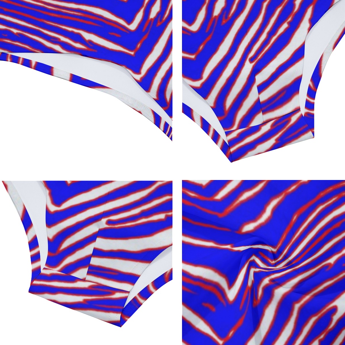 Buffalo Bills Zubaz Men's Triangle Swim Trunks