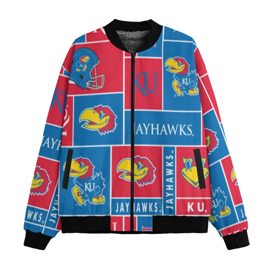 Urban Legend Kansas – Jayhawks Fleece Bomber Jacket