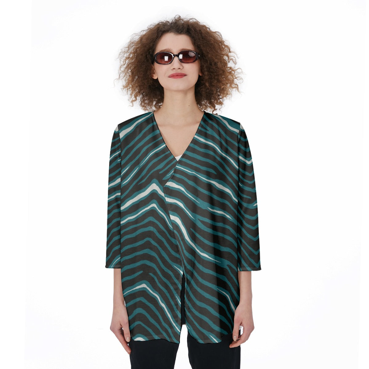 Philadelphia Football Game Day All-Over Print Women's Cardigan| JERSEY