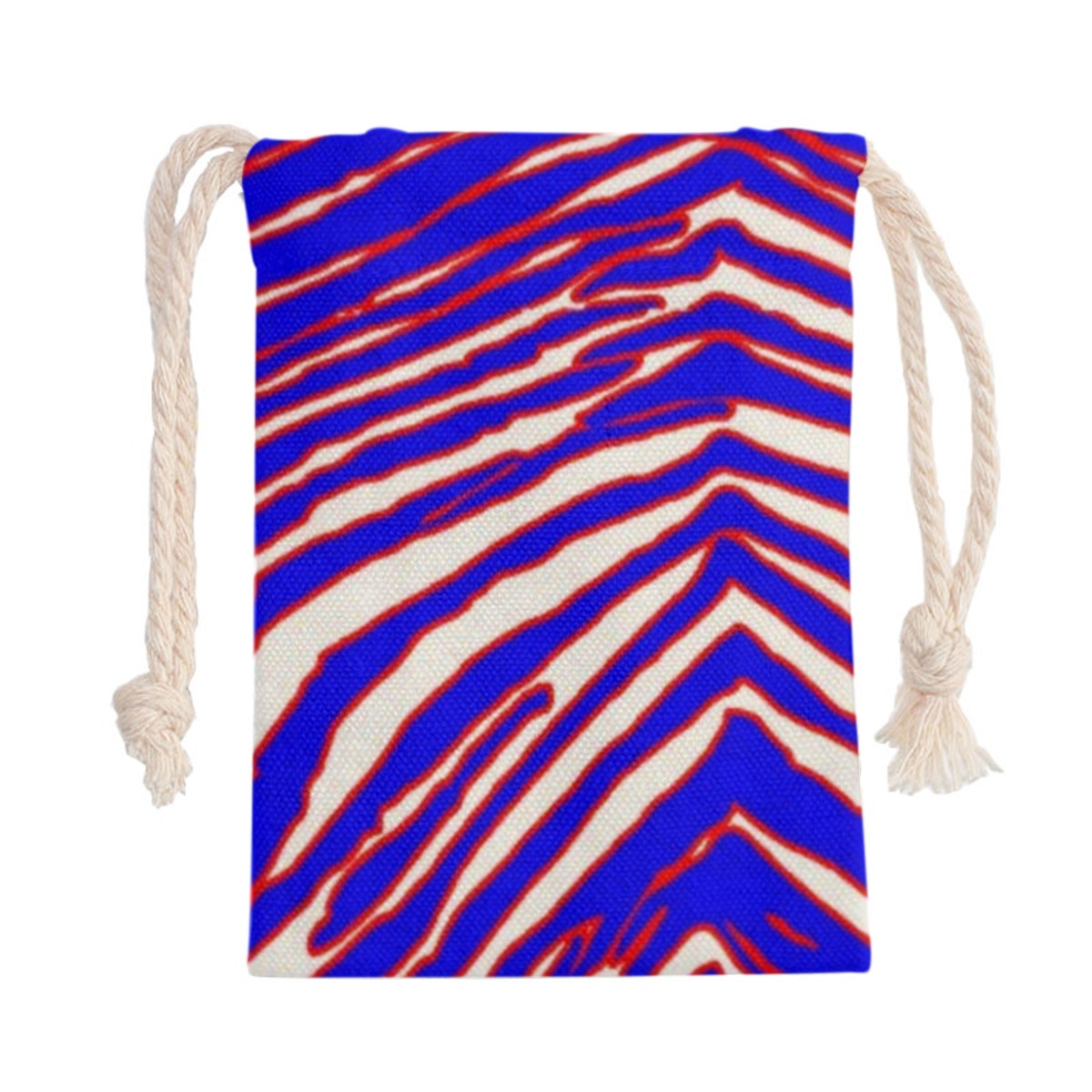 Buffalo Bills Zubaz Double-Side Printing Christmas Bag