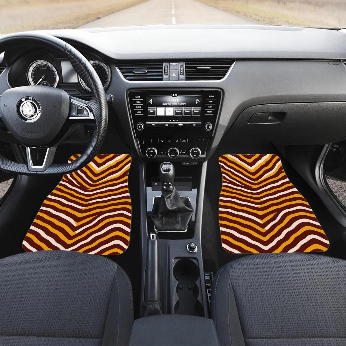 Washington Commanders Front row car mats (2pcs)