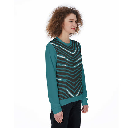 Philadelphia Football Game Day All-Over Print Women's Loose Sweatshirt