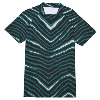 Philadelphia Football Game Day All-Over Print Men's Tight Surf Clothing With Half Sleeves