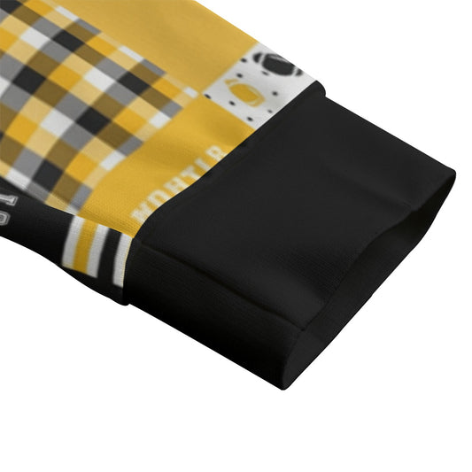 All-Over Print Unisex Lapel Collar Sweater