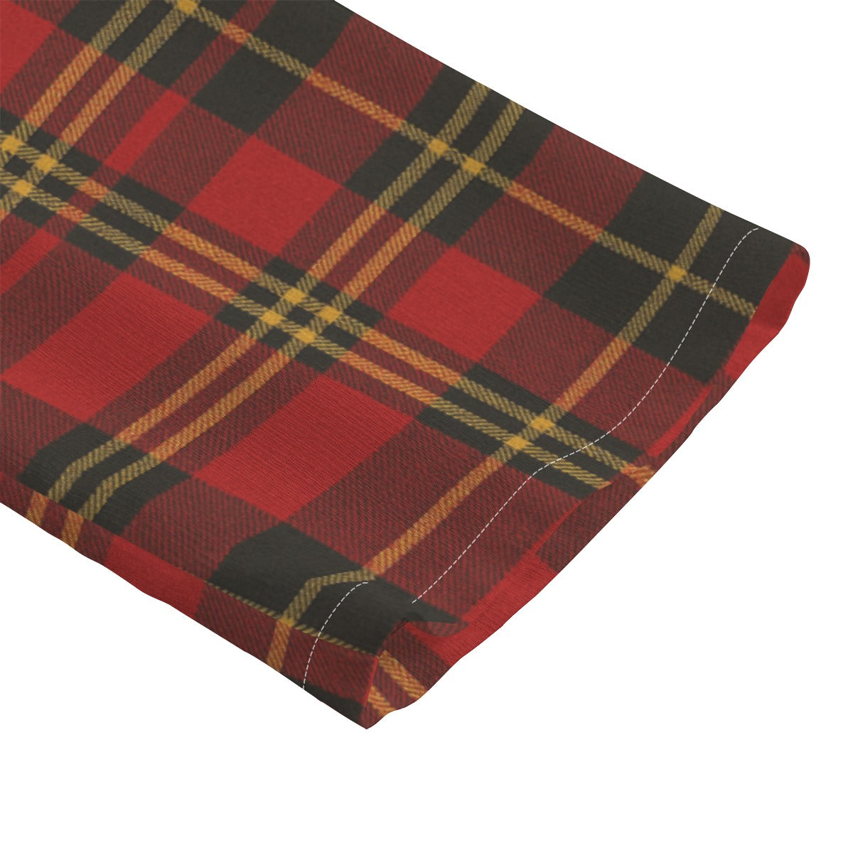 Maryland Tartan Plaid Terrapins Women's Chiffon Shirt With Elbow Sleeve