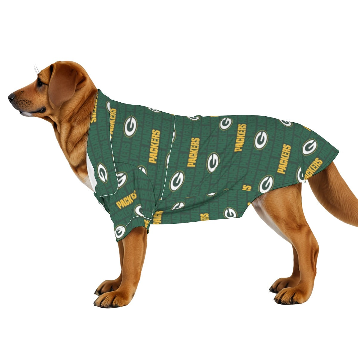 Green Bay Football Game Day All-Over Print Pajamas