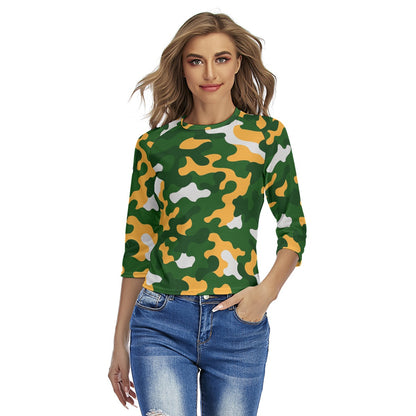 Green Bay Football Game Day All-Over Print Women's Raglan Sleeves T-shirts